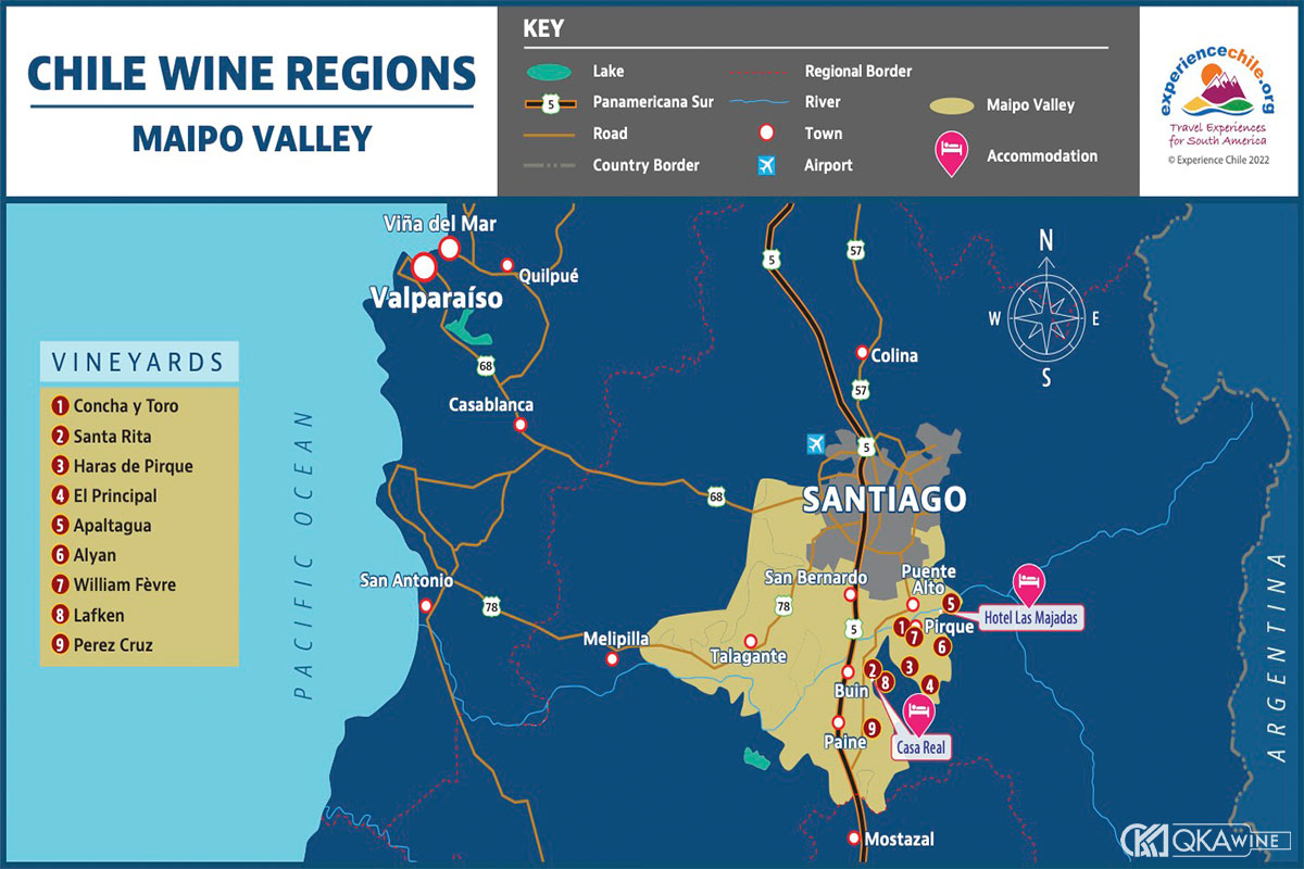 Lịch sử phát triển của Maipo Valley