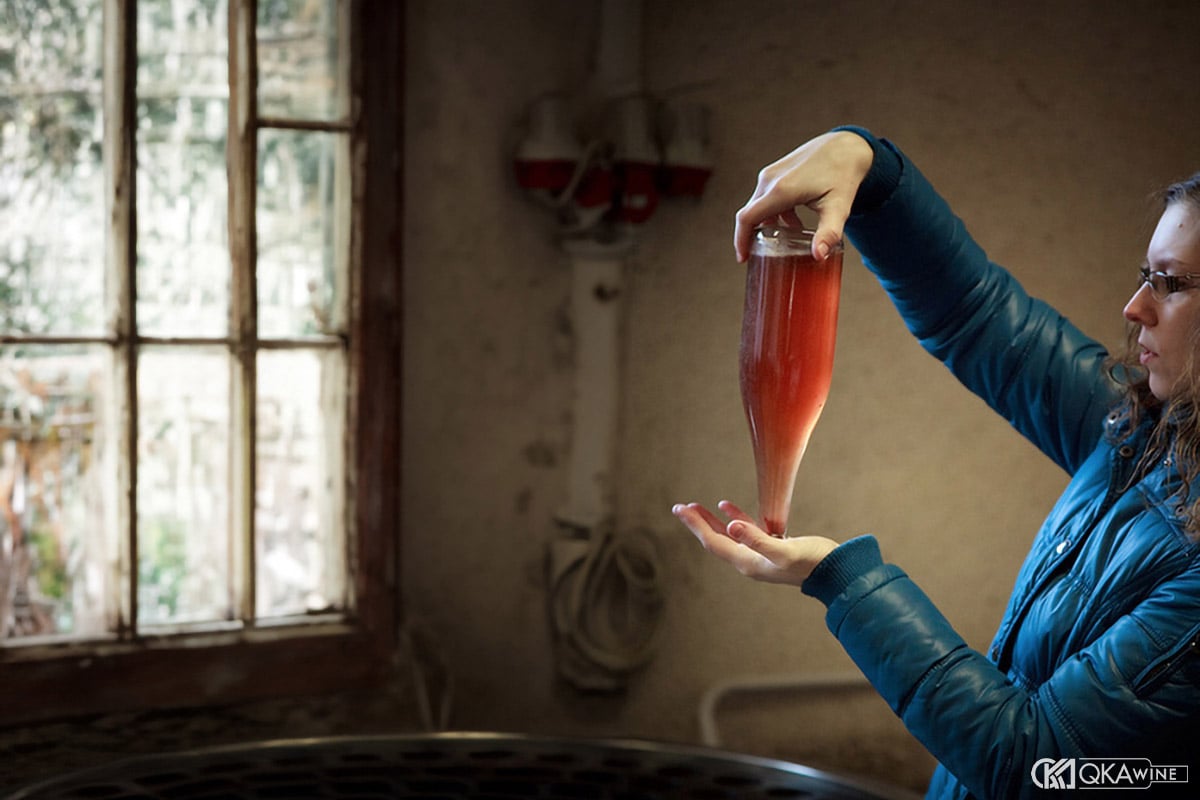 Quy trình sản xuất Sparkling Rose