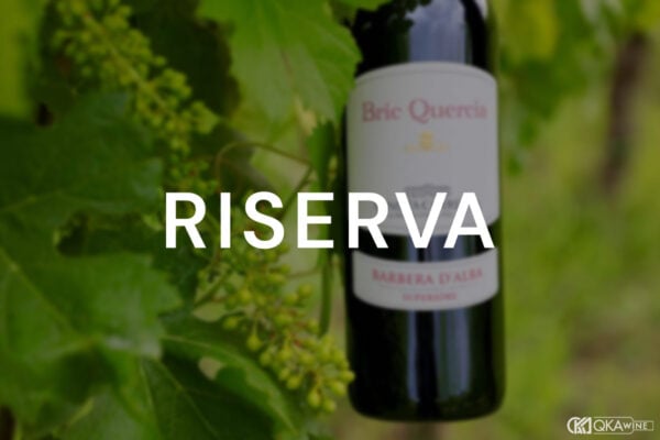 Riserva là gì?