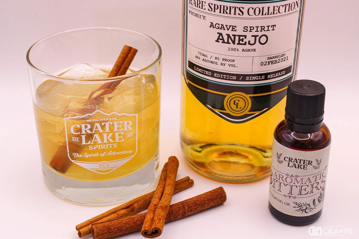 Spiced Anejo Old Fashioned