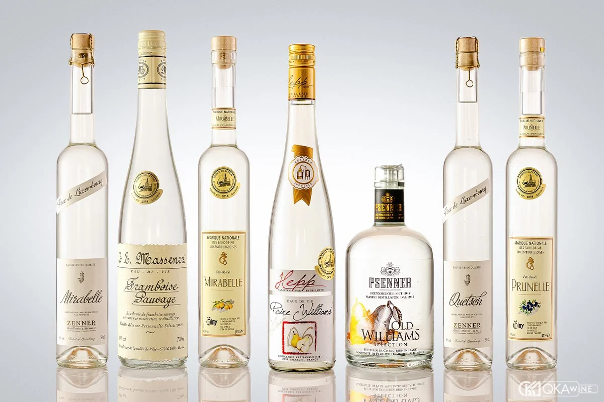 Thương hiệu rượu Eau-de-Vie nổi bật