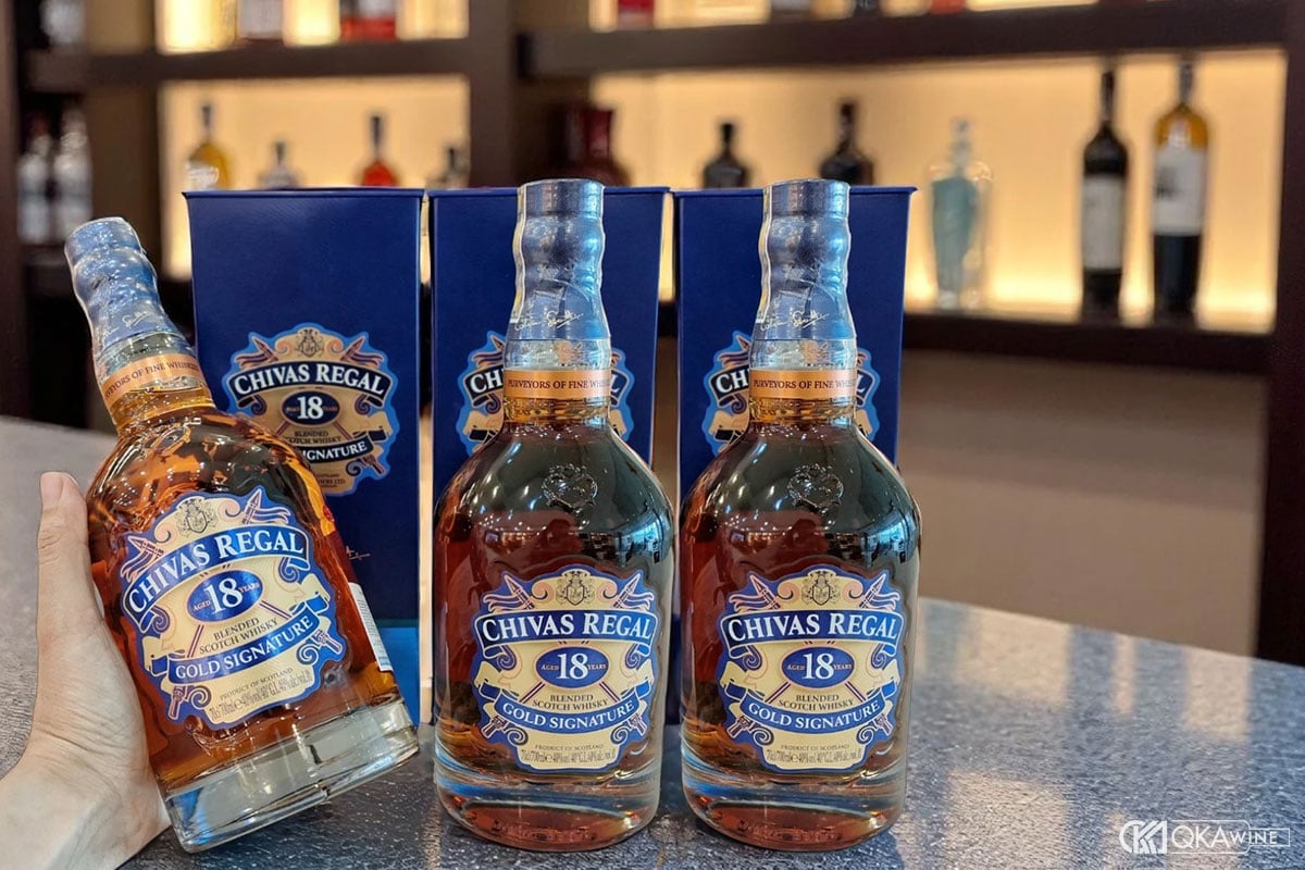 Cách kiểm tra Chivas tại cửa hàng