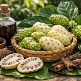 Cách ngâm rượu trái nhàu