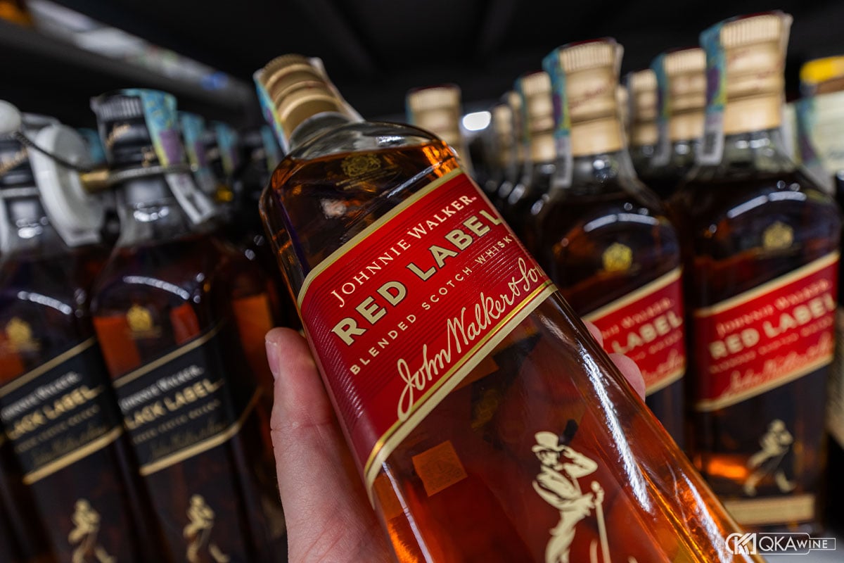 Hệ màu nhãn của Johnnie Walker