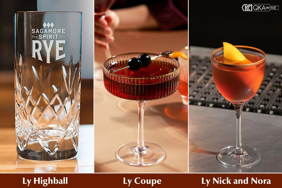 Ly cho Highball và cocktail whisky