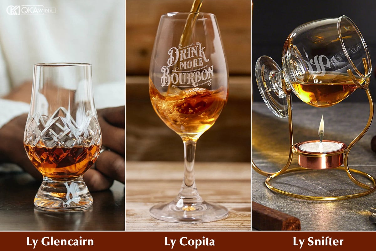 Ly uống whisky nguyên chất