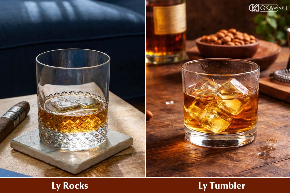 Ly uống whisky thêm đá