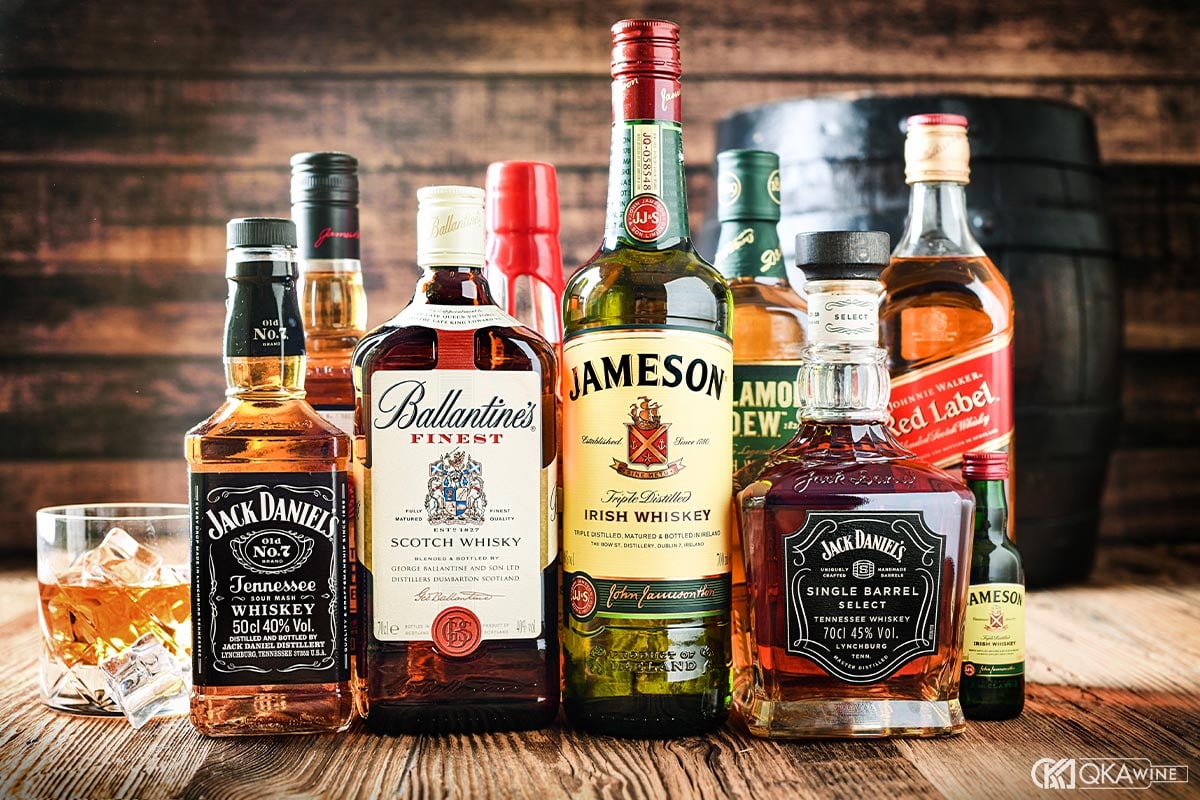 Thương hiệu đại diện các loại whisky