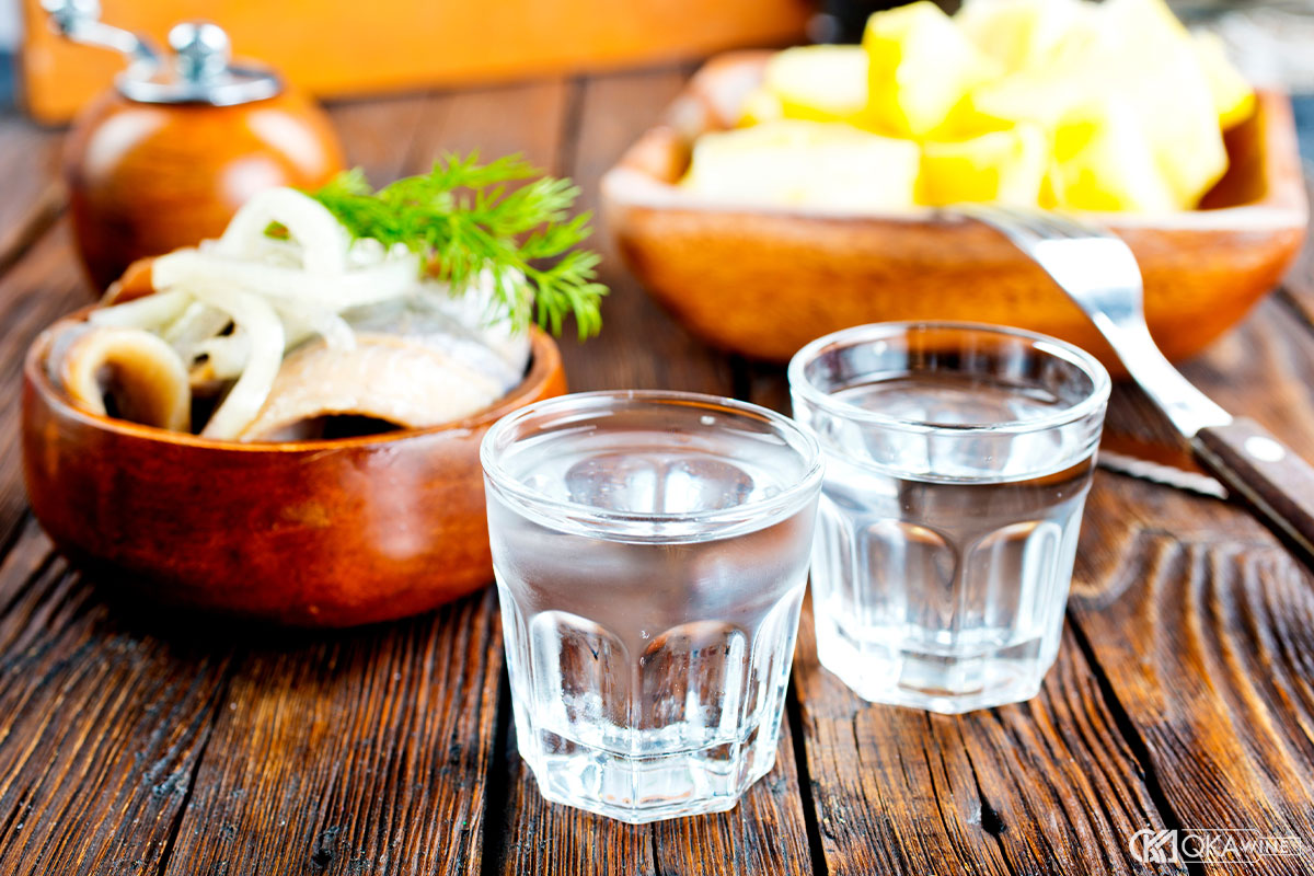 Hương vị rượu Vodka