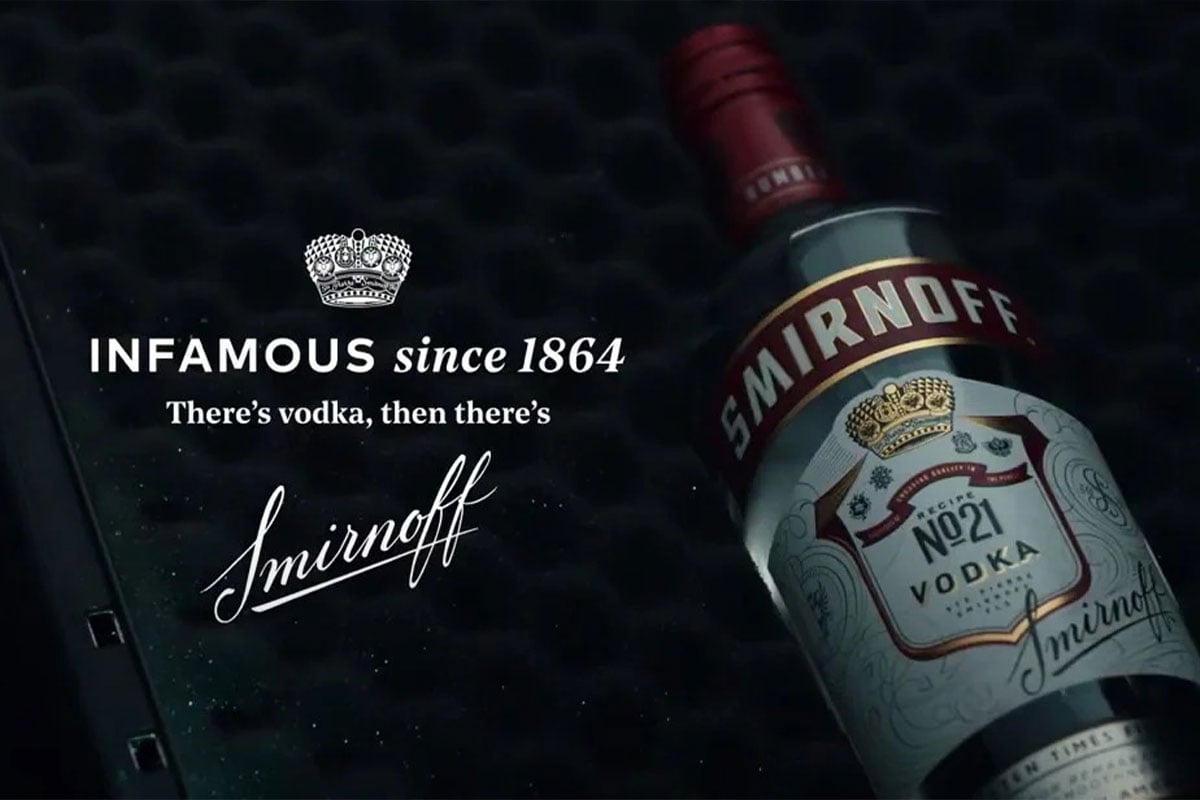 Lịch sử thương hiệu Smirnoff Vodka