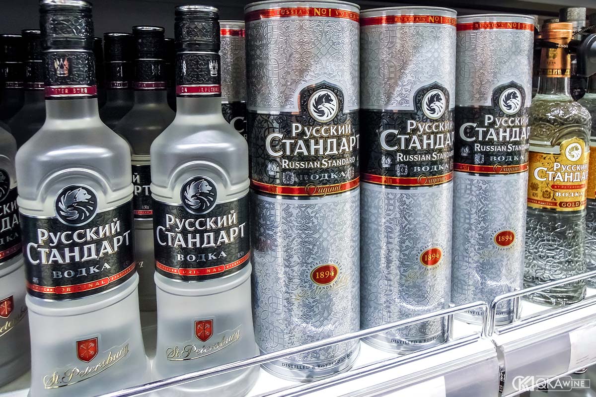 Rượu Vodka giá bao nhiêu 1 chai?