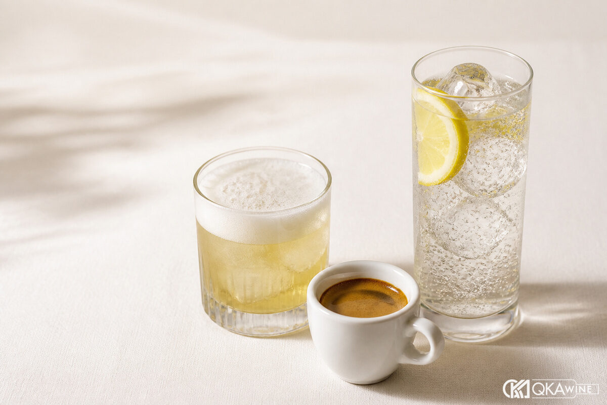 Sambuca Sour cà phê Sambuca và Anise Collins