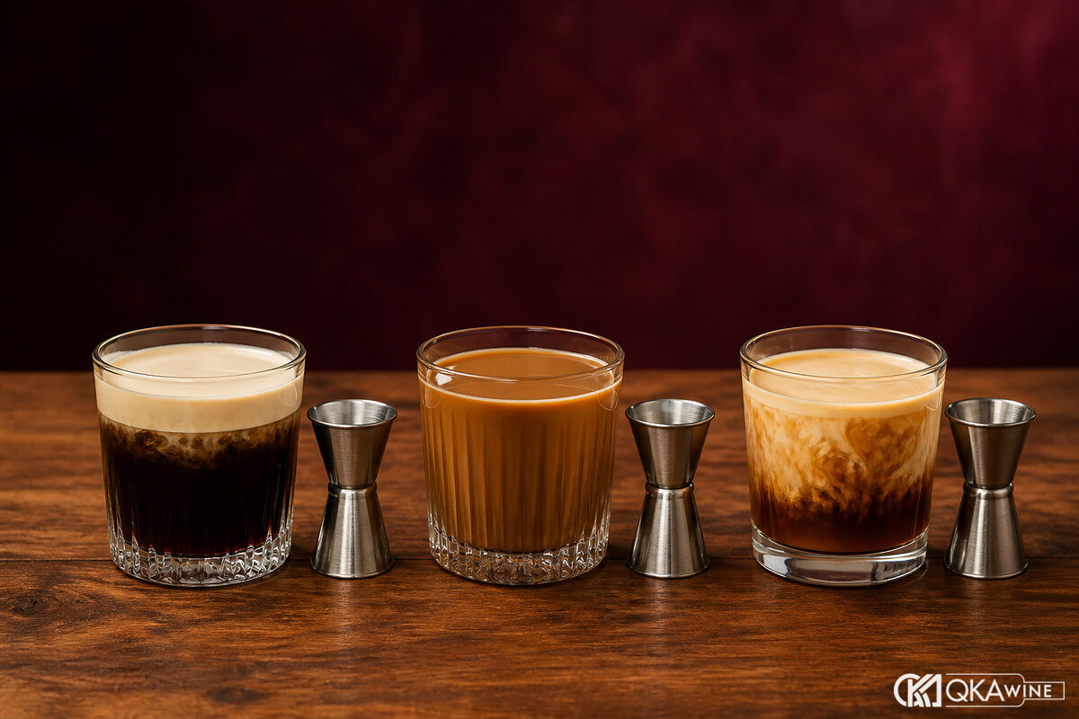 Dùng Baileys và Kahlua với cà phê