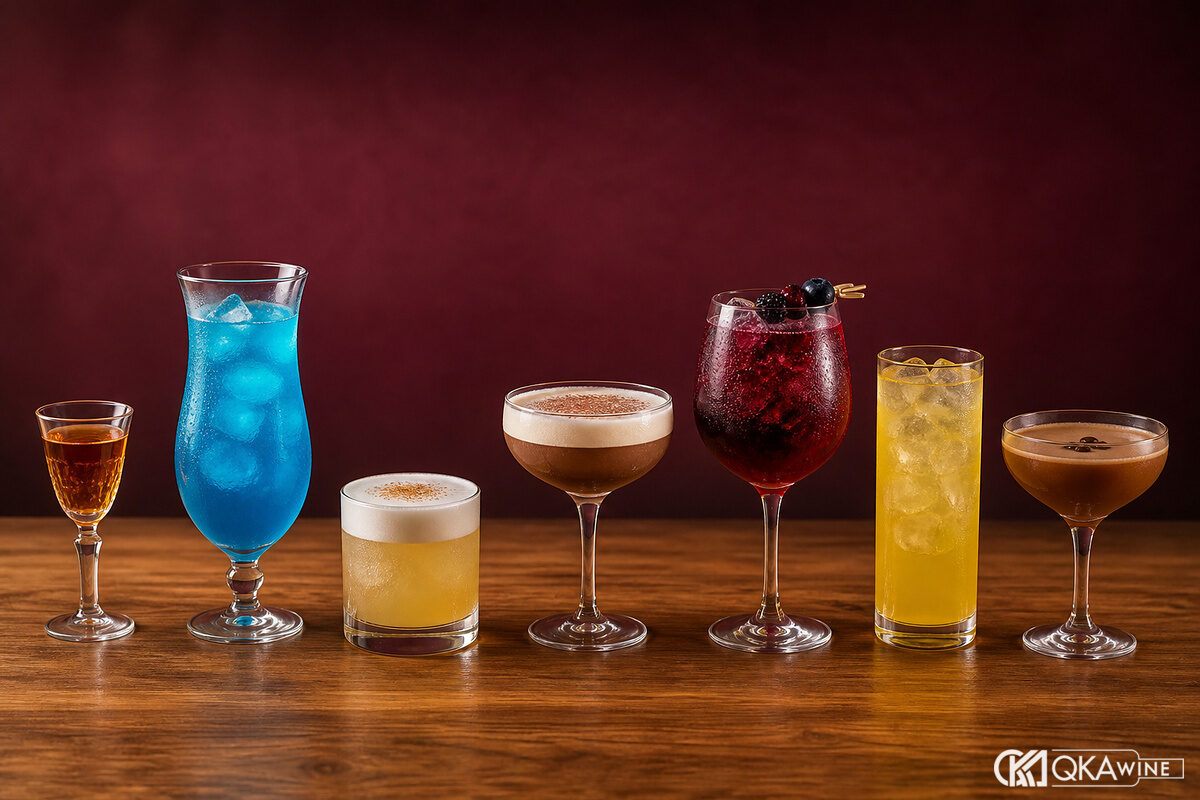 Bols cam cacao hạnh nhân cassis chuối và butterscotch