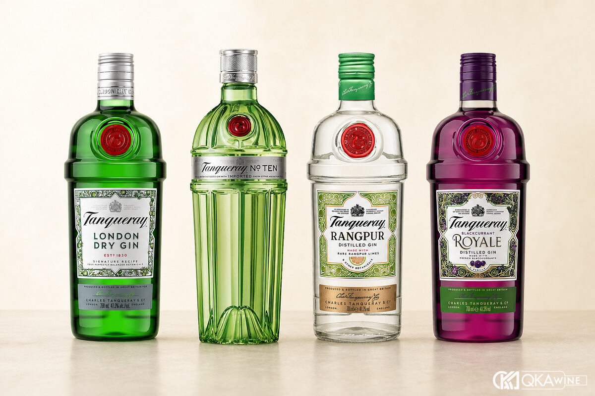 Các dòng Tanqueray và hướng phối phù hợp