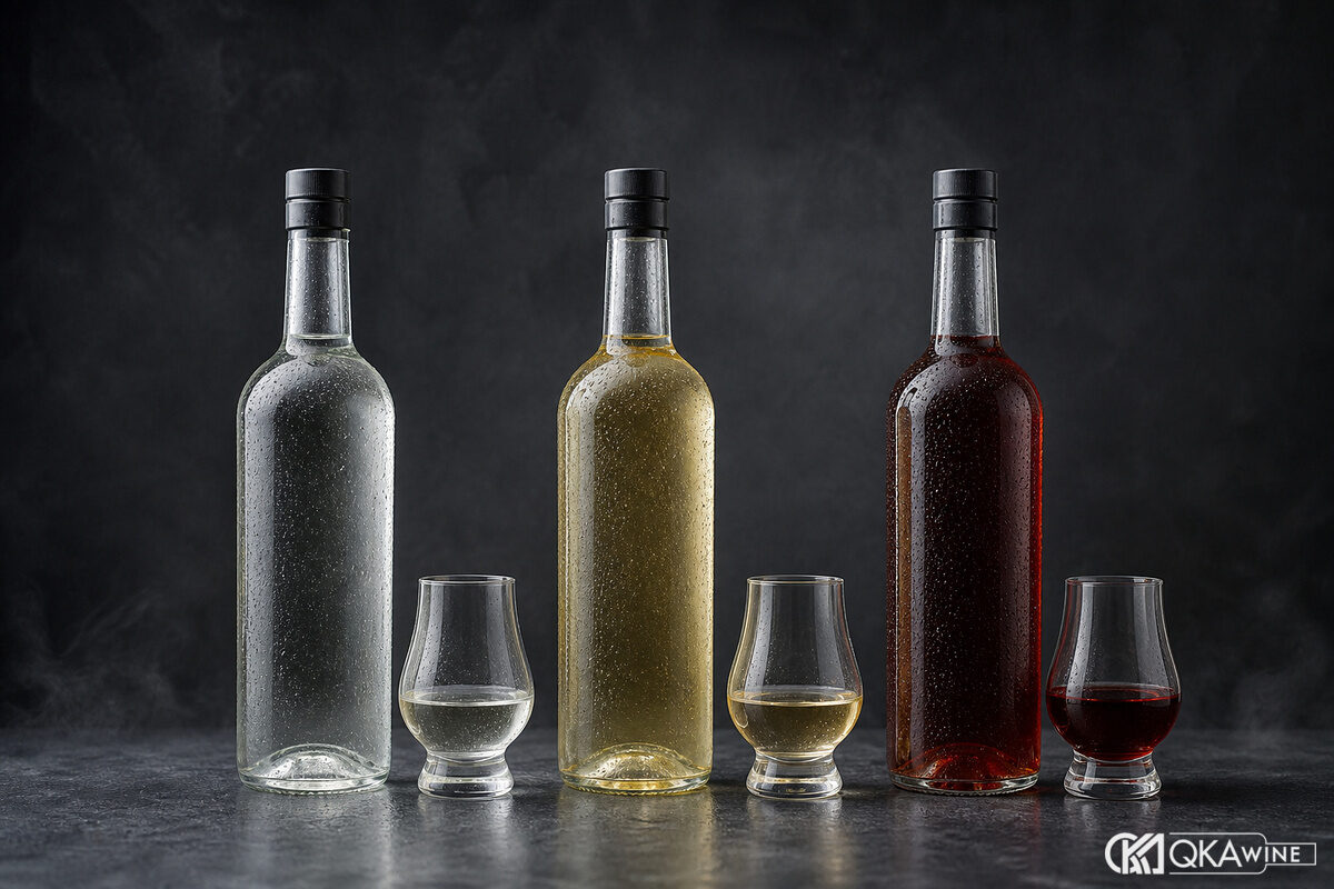 Dry, Bianco và Rosso khác nhau khi bảo quản