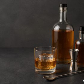 Godfather Cocktail với Scotch và Amaretto