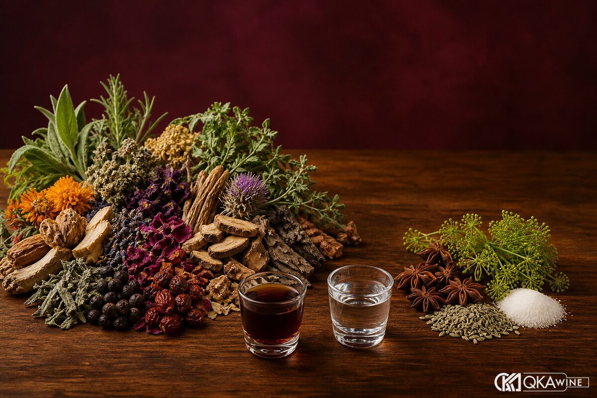 Nguyên liệu: 56 botanicals so với hương hồi