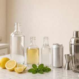 Nguyên liệu pha cocktail tại nhà theo nhóm