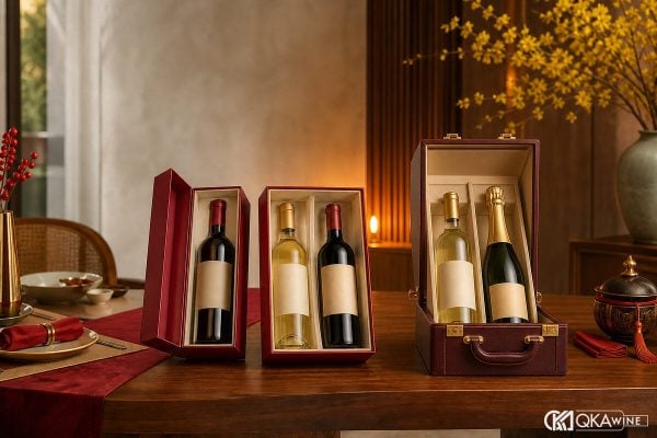 Rượu vang biếu Tết 2027 theo ngân sách