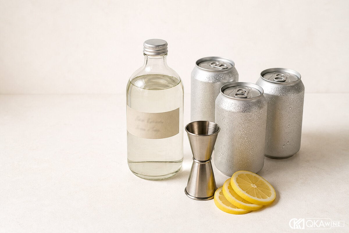 Syrup và mixer: phần cân bằng, pha loãng và tạo ga