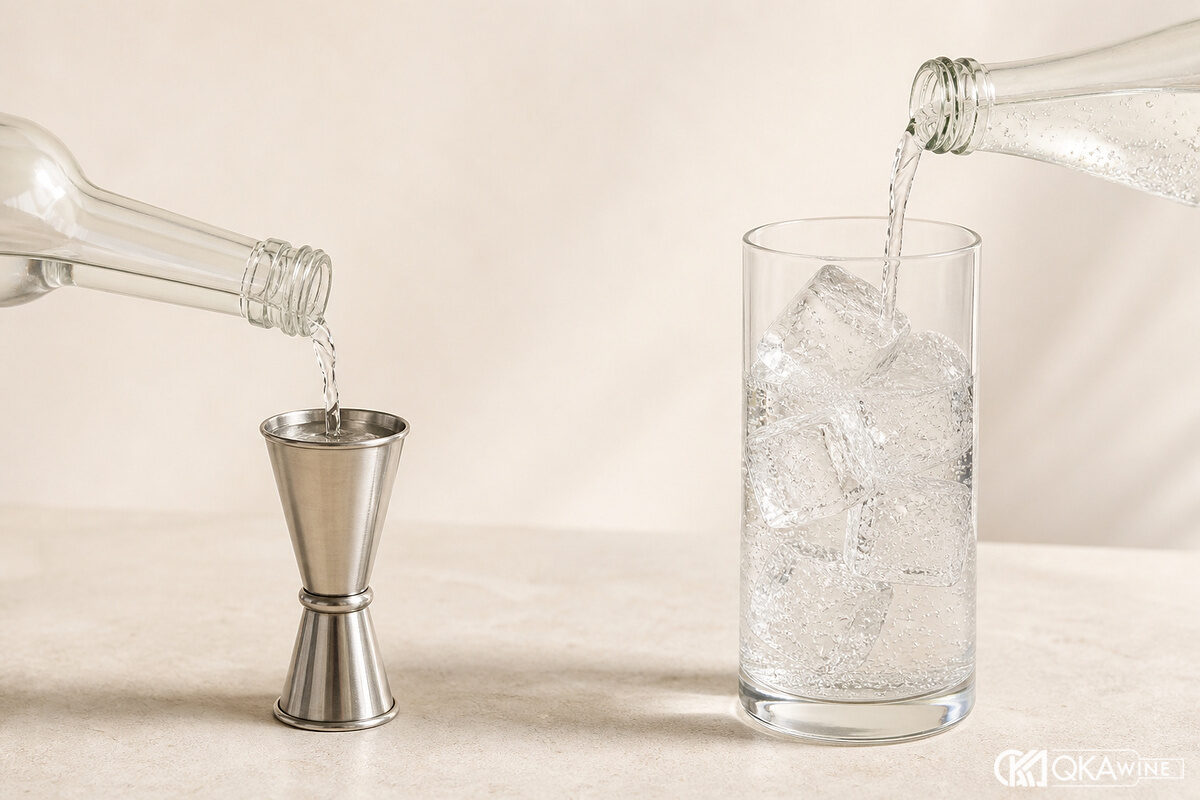 Tỷ lệ Gin Tonic nên bắt đầu từ đâu?