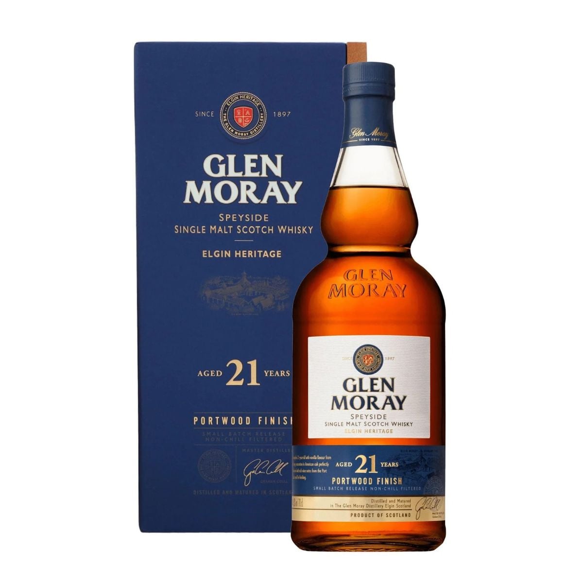 Whisky Glen Moray 21 Years Old