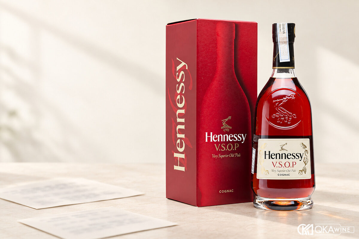 Đối chiếu chai Hennessy cùng tem, nhãn và hộp đi kèm