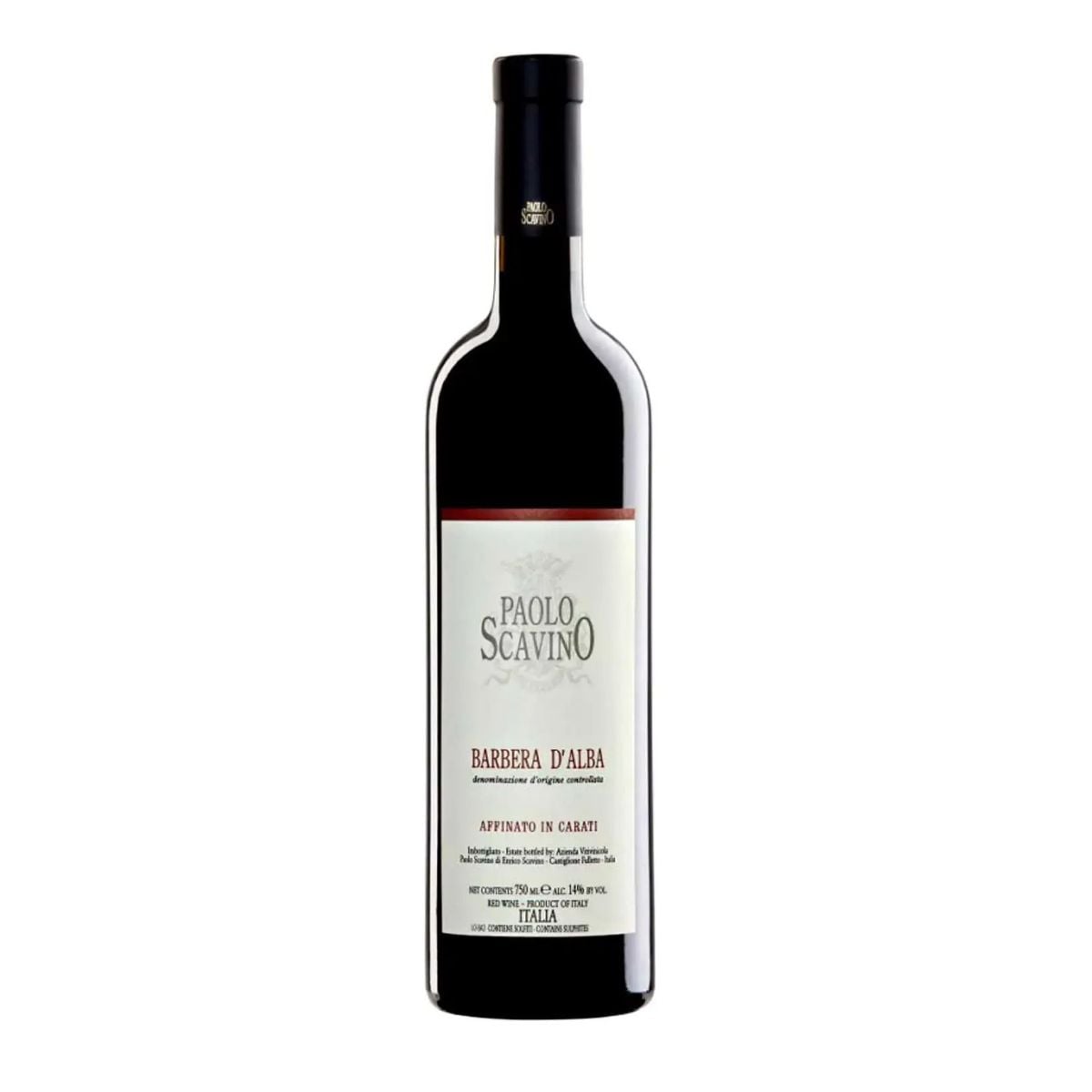 Paolo Scavino Affinato In Carati Barbera