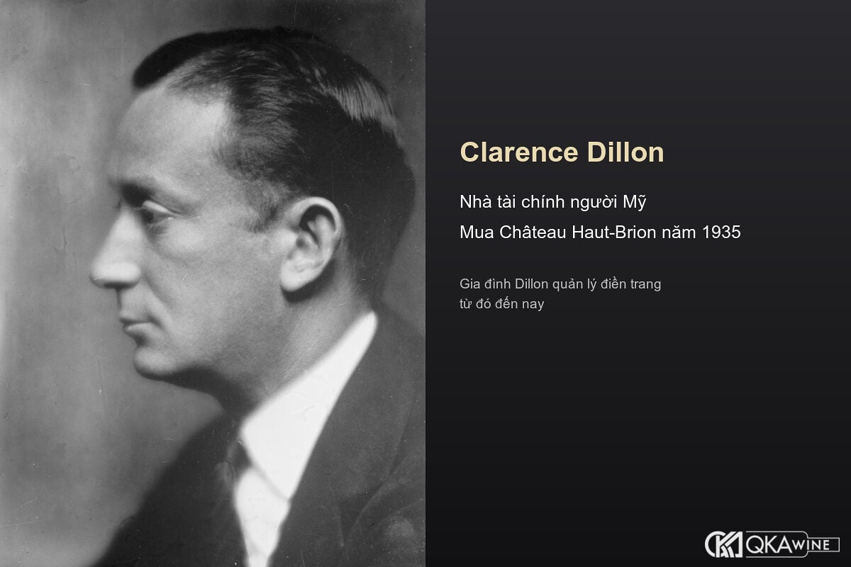 Clarence Dillon, người mua Château Haut-Brion năm 1935