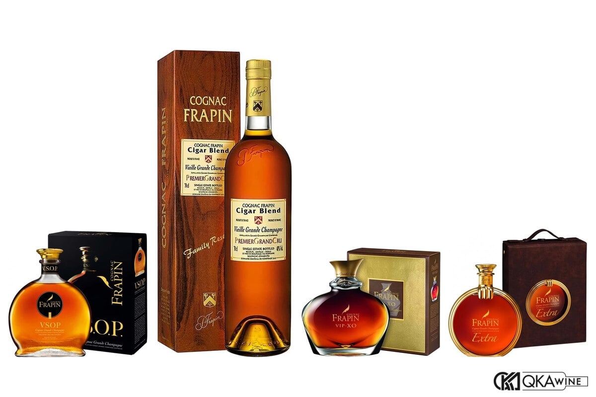 Các dòng Cognac Frapin tại QKAWine