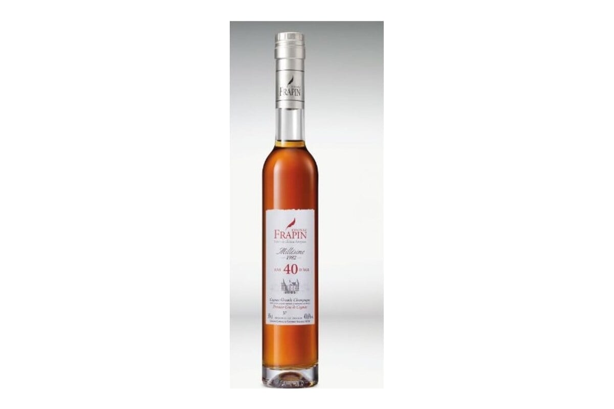 Cognac Frapin Millésime 1982, 40 năm tuổi, chai 35 cl