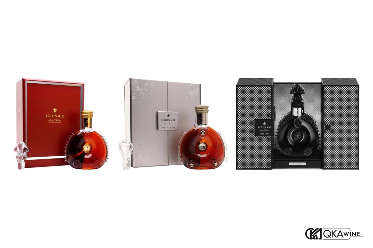 Louis XIII cổ điển, Louis XIII Time Collection 2 City of Lights và Louis XIII Rare Cask 42.1 tại QKAWine