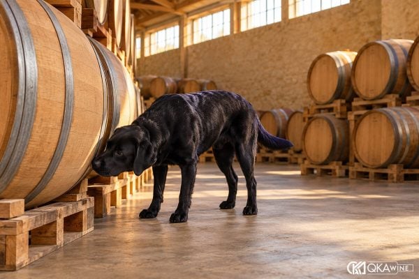 Nhà máy vang Mendoza dùng chó dò chất gây lỗi mùi